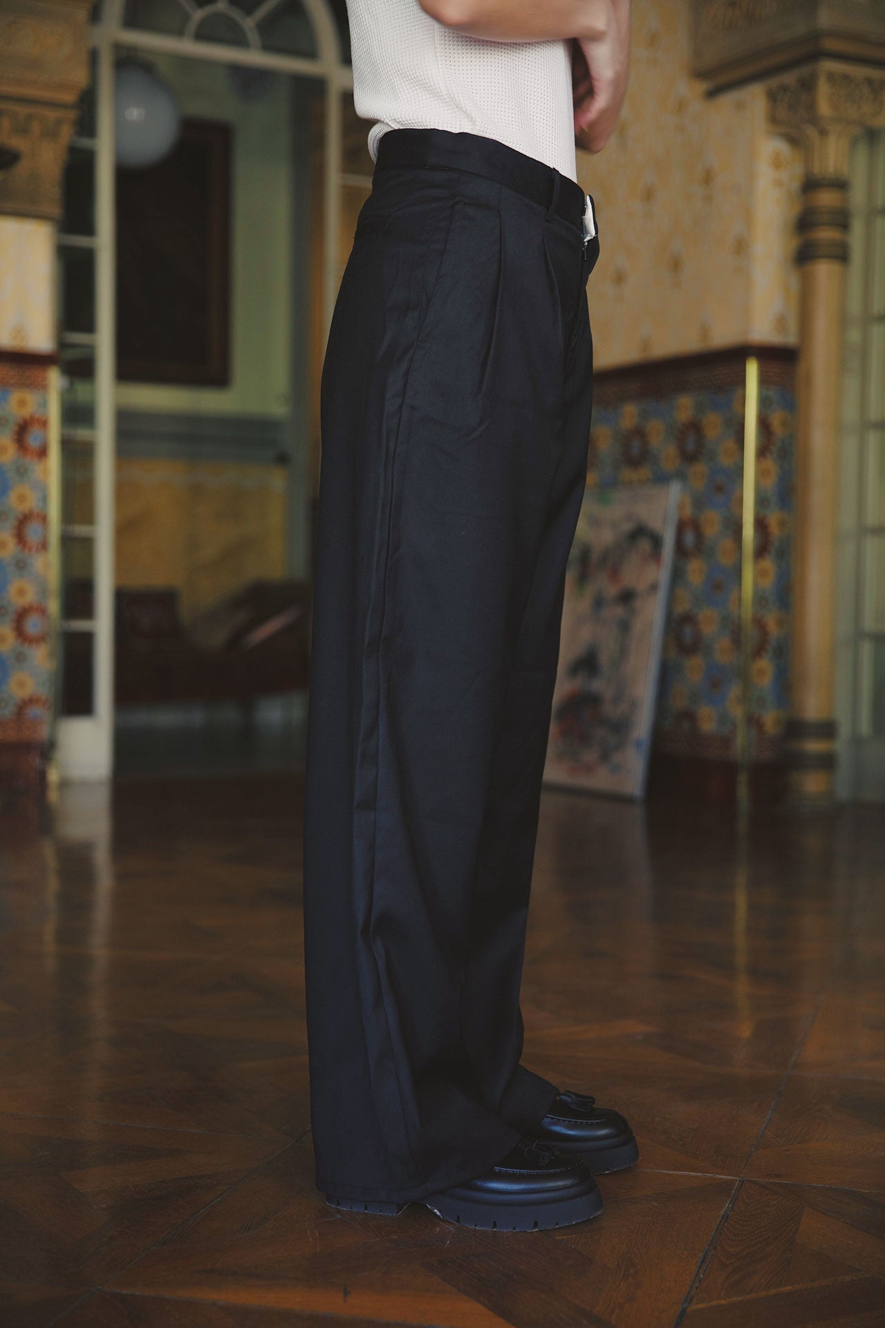 NJfashion Dylan Trousers, Black
